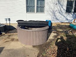 Large Country Home Pool and hot tub