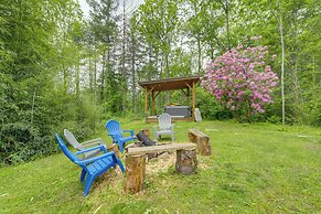 Hot Tub, Fire Pit: Waynesville Getaway Near Hiking