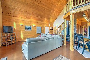 Luxe Alpine Cabin w/ Wraparound Deck & Mtn Views!