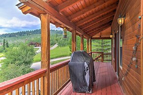 Luxe Alpine Cabin w/ Wraparound Deck & Mtn Views!
