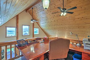 Luxe Alpine Cabin w/ Wraparound Deck & Mtn Views!