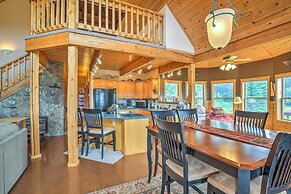 Luxe Alpine Cabin w/ Wraparound Deck & Mtn Views!