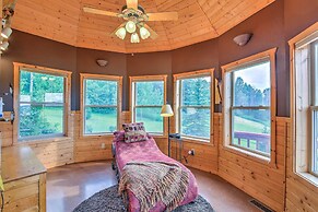 Luxe Alpine Cabin w/ Wraparound Deck & Mtn Views!