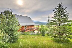Luxe Alpine Cabin w/ Wraparound Deck & Mtn Views!