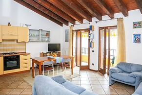 Flat Lake Garda With Very Panoramic View