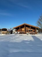 Authentic Log House Near The Fjord and Forest