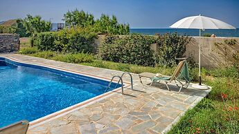 Platanias Beachfront Villa Elsa-90m To Main Square