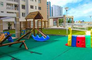 Apartamento Vista mar atrás da passarela