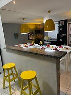 Apartamento Vista mar atrás da passarela