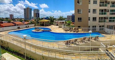 Apartamento Vista mar atrás da passarela