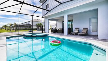 7BR Serene Home Close to Disney, Private Pool, Spa