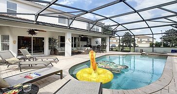 Fantastic 6br Villa Private Pool Spa Near Disney
