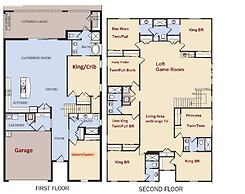 Spacious Family Home With Pool & Game Room