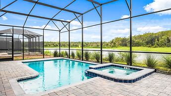 Lake Forest View 9BR Pool-spa Villa Near Disney 2993