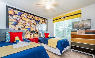 No Rear Neighbor 6BR Private Pool/spa Near Disney