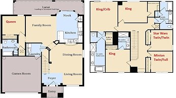 Windsor Hill 6BR South-facing Pool/spa Near Disney