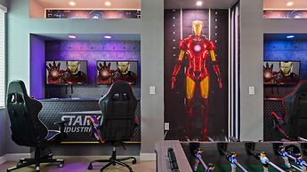 Star Wars Disney Themed 10br Villa Pool/spa/game