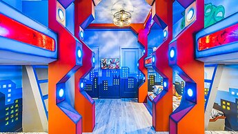 Hall of Famous Gameroom 10br Villa Pool Spa Disney