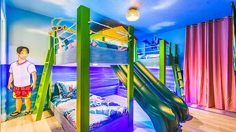 Hall of Famous Gameroom 10br Villa Pool Spa Disney