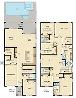 Storey Lake 6BR Private Pool Spa Waterpark/disney