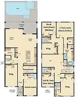 Storey Lake 6BR Lakeview Home Pool Spa Near Disney