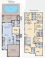 Exclusive Resort Home With Pool & Game Room