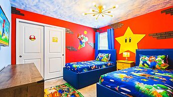 Fancy Game Theater 10br Villa W/pool/spa Disney