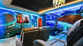 Fancy Game Theater 10br Villa W/pool/spa Disney
