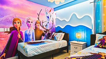 Fancy Game Theater 10br Villa W/pool/spa Disney