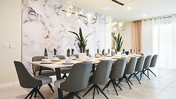 Fancy Game Theater 10br Villa W/pool/spa Disney