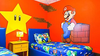 Fancy Game Theater 10br Villa W/pool/spa Disney