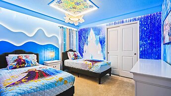 Fancy Game Theater 10br Villa W/pool/spa Disney