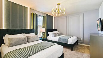 Fancy Game Theater 10br Villa W/pool/spa Disney