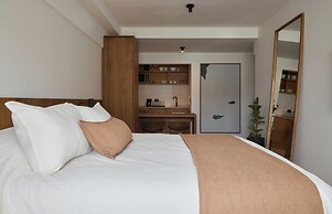 Spacious studio with balcony terrace I