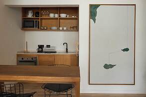 Spacious studio with balcony terrace I