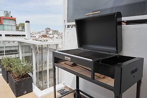 Spacious studio with balcony terrace I