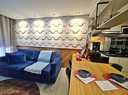 Dúplex Luxo com Piscina Aquecida, Lareira e Wifi