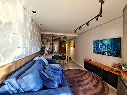 Dúplex Luxo com Piscina Aquecida, Lareira e Wifi