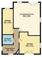 Rugby - Apartment - Sleeps 4 - Parking