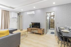 Modern Flat w Balcony 10 min to Beach in Antalya
