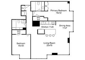 2bd River North Million Dollar Views! Parking Incl by AllSet Turnover
