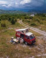 Mobile Home - Alpha Campers Montenegro - Our Red Westfalia Bus