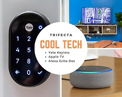 ASK FOR Discount-hip Vibrant 2BR Parking Wifi