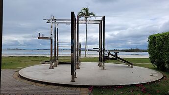 Golden entre o mar e a lagoa