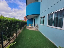 Golden entre o mar e a lagoa