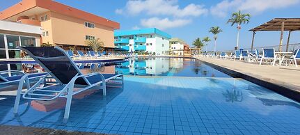 Golden entre o mar e a lagoa