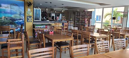 Golden entre o mar e a lagoa