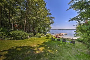 Sebago Lake Gem on Private Cove w/ Boat Dock!