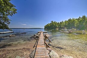 Sebago Lake Gem on Private Cove w/ Boat Dock!