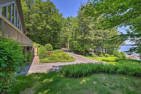 Sebago Lake Gem on Private Cove w/ Boat Dock!